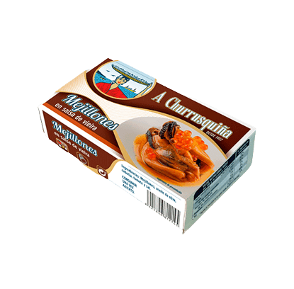 Comprar mejillones en salsa vieira