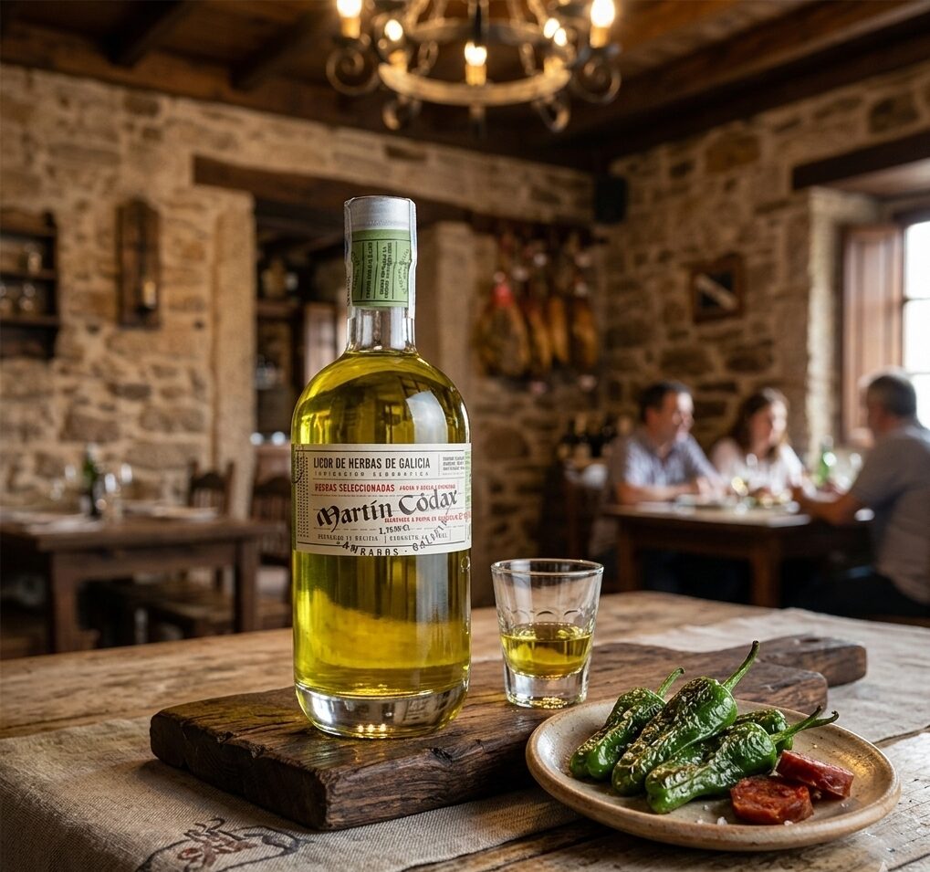 Licor de hierbas “Martín Códax”.
