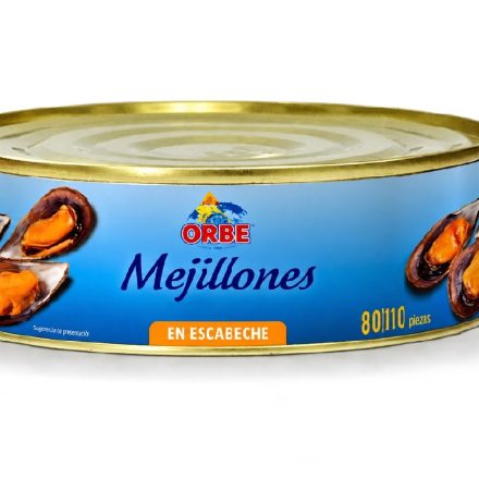 Mejillones en Escabeche "Orbe" 800 g.