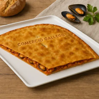 Empanada gallega de Mexillón