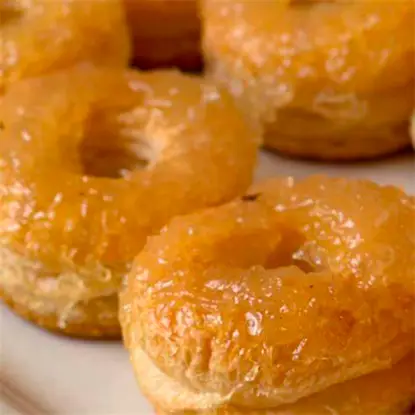 rosquillas de hojaldre