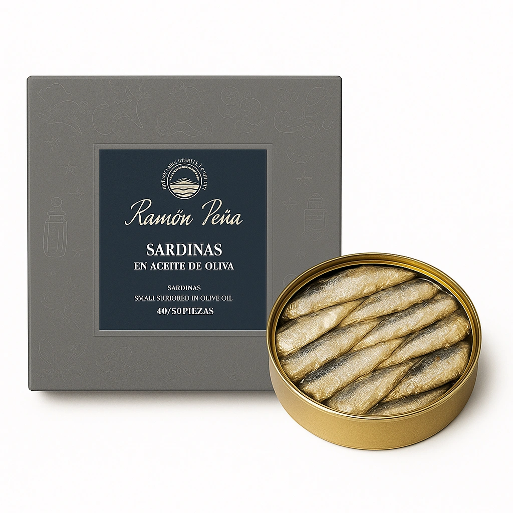 Sardinillas Ramón Peña, Comercio gallego