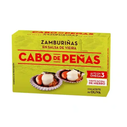 comprar zamburiñas gallegas en salsa vieira online