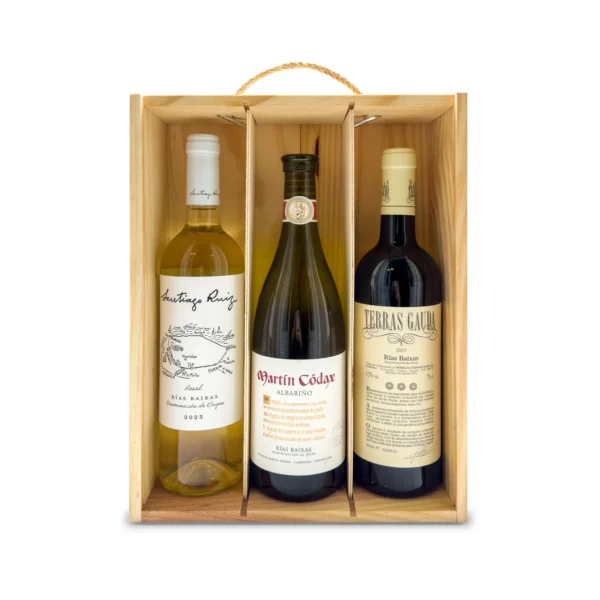 Pack selección de Albariños Gallegos 3 botellas - Imagen 2