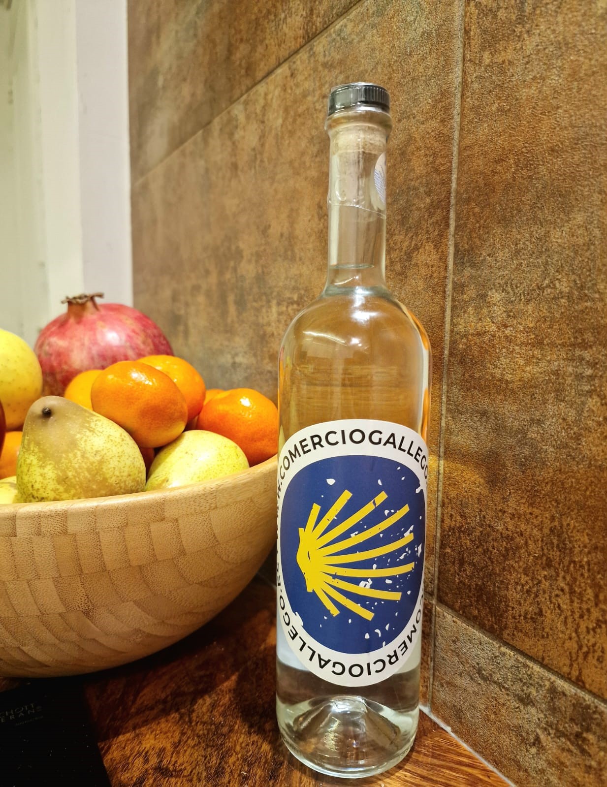 Aguardiente con furas para queimada