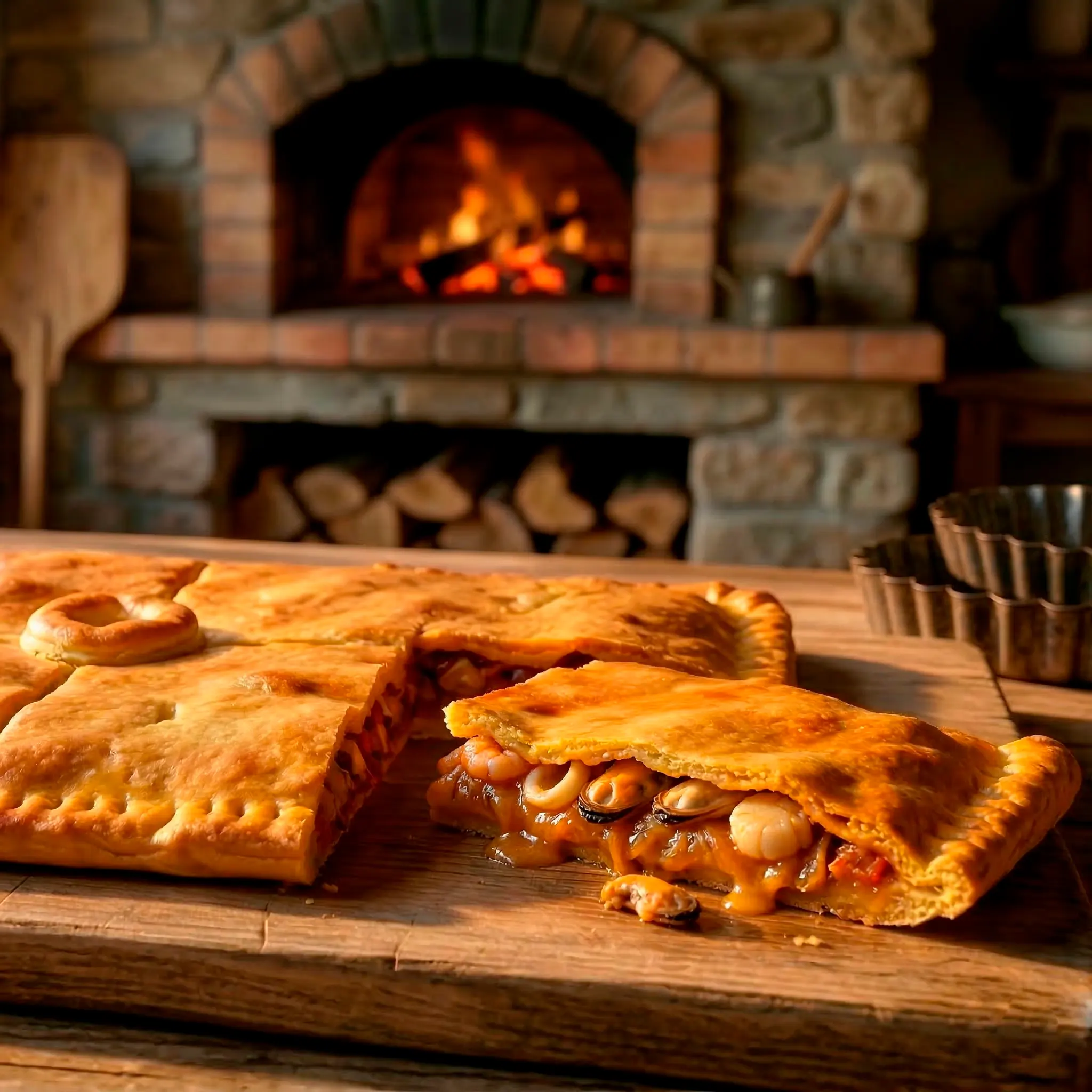 Empanada gallega marinera