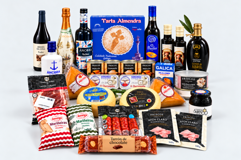 Lote Gourmet Gallego Navidad Cesta Navideña
