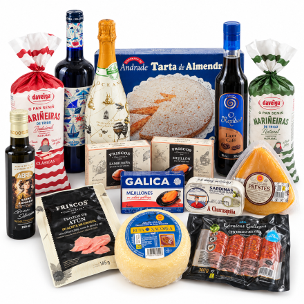 cesta de navidad productos gallegos